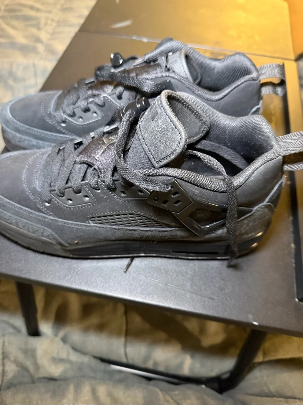 Jordan Boy’s All-Black Low-Top Sneakers
